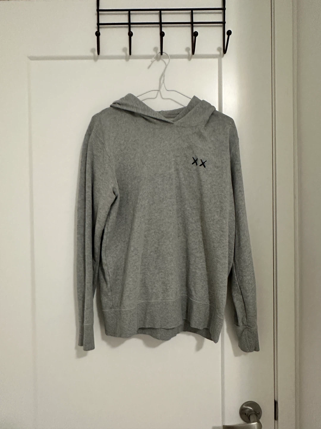 Grey KAWS Hoodie - photo 2