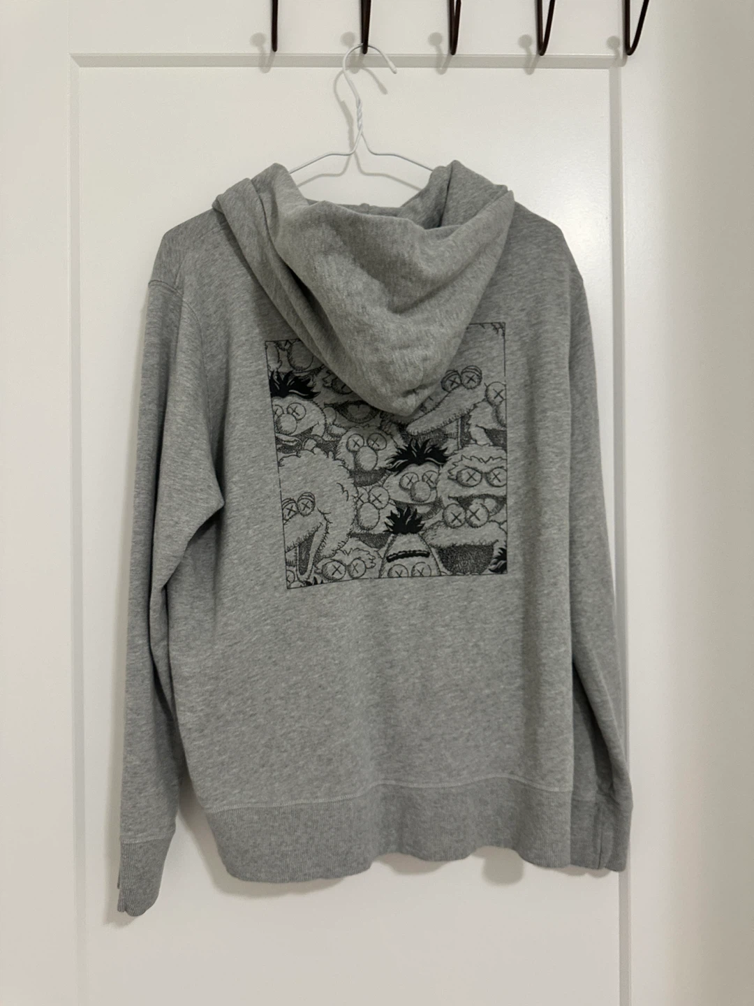 Grey KAWS Hoodie