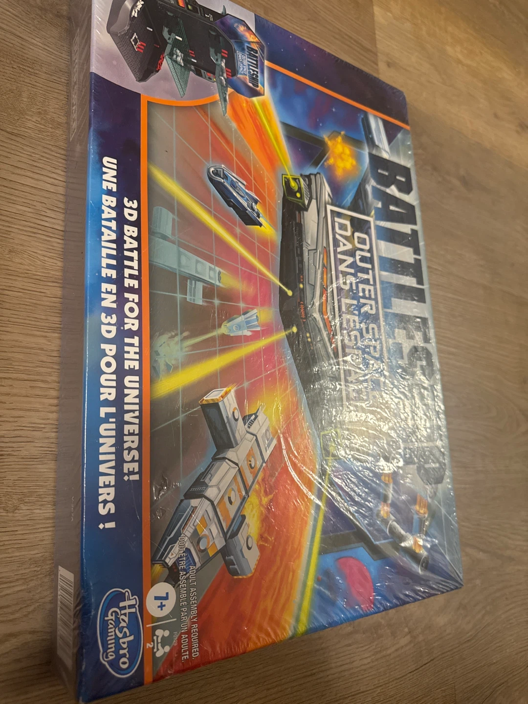 Battleship Outer Space 3D Board Game 5 Spaceships - photo 2