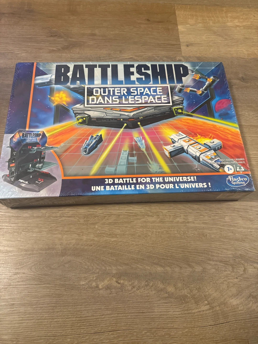 Battleship Outer Space 3D Board Game 5 Spaceships - photo 3