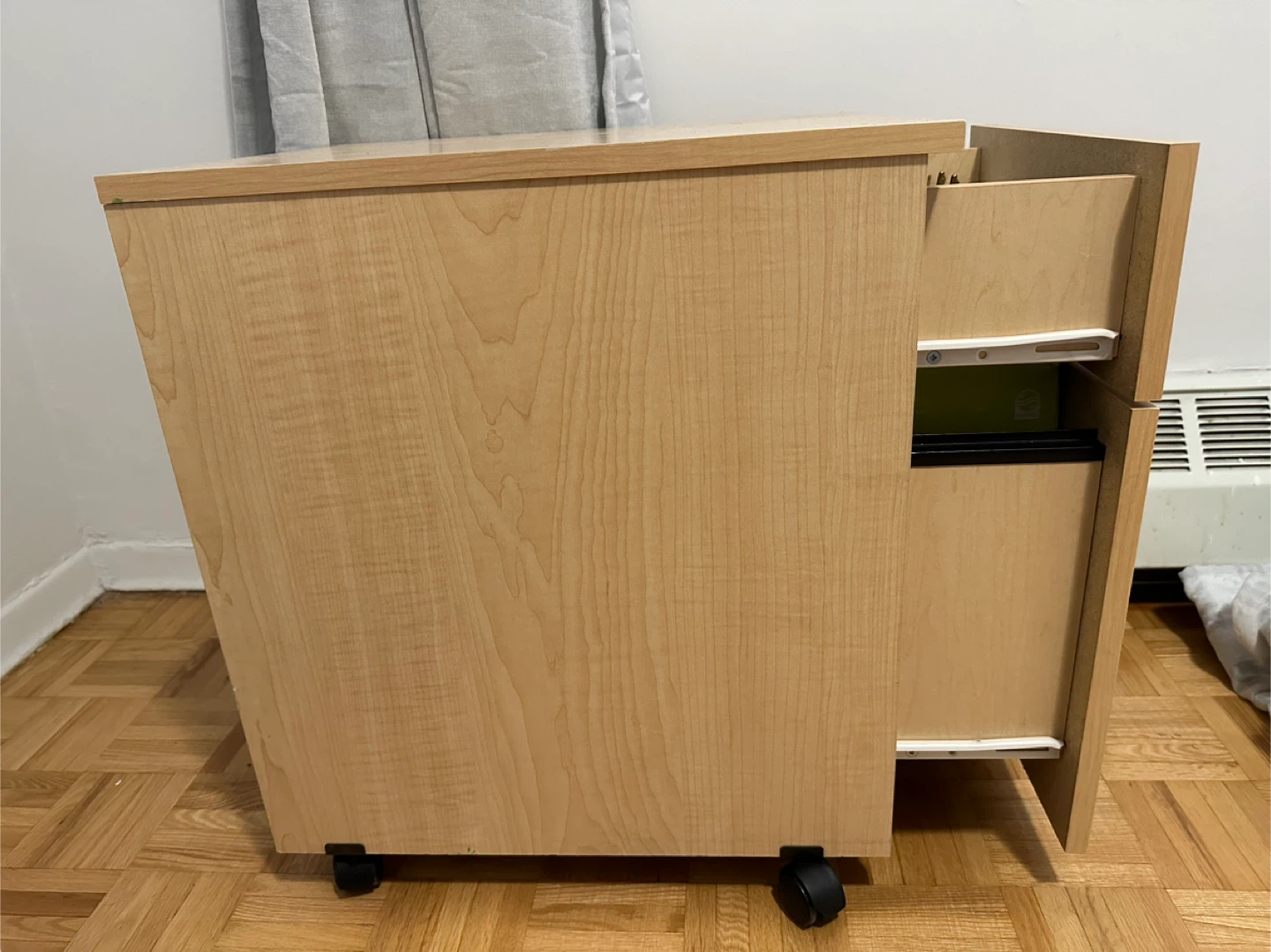Two-Drawer Rolling Night stand - photo 5