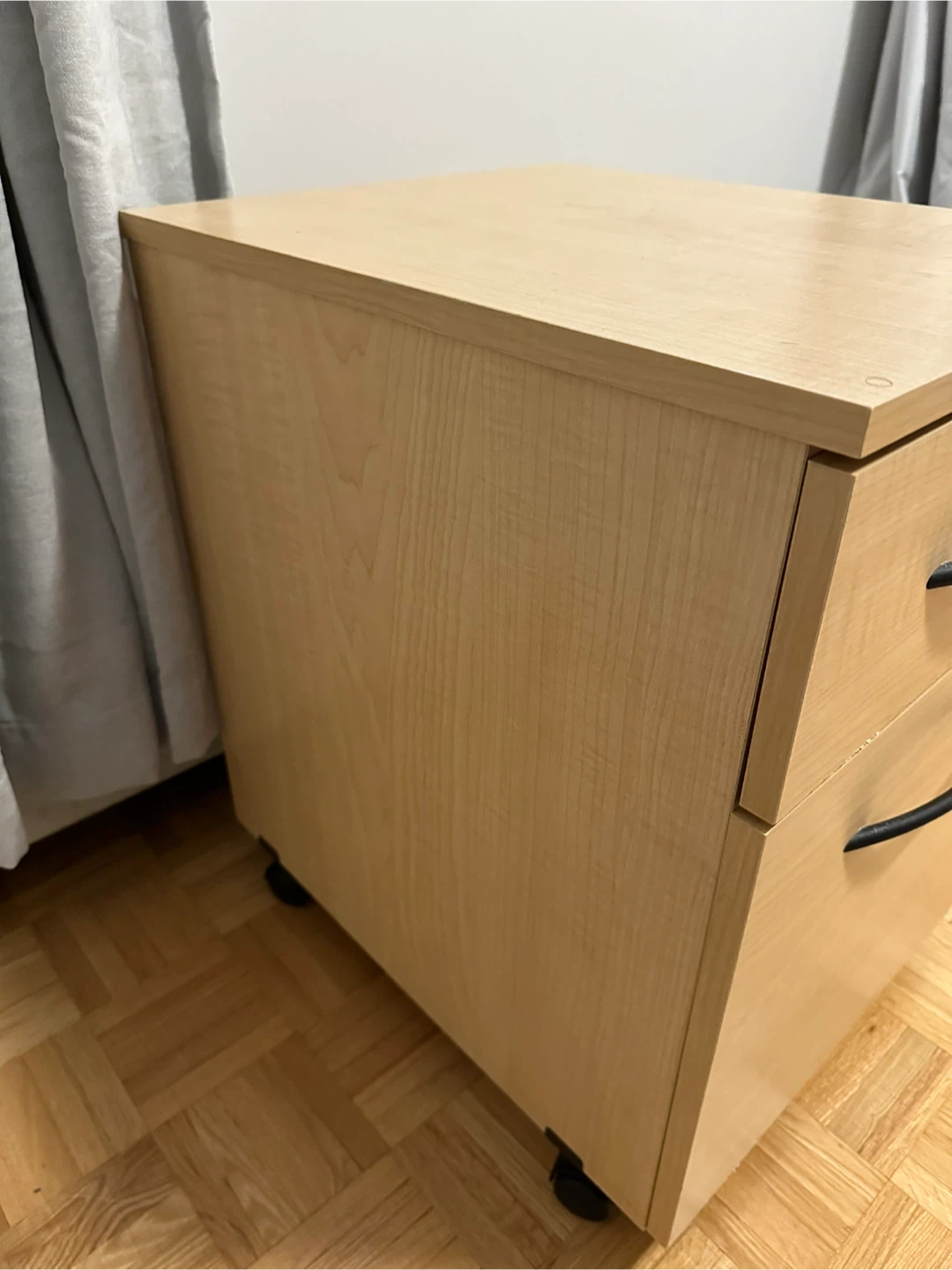 Two-Drawer Rolling Night stand - photo 3