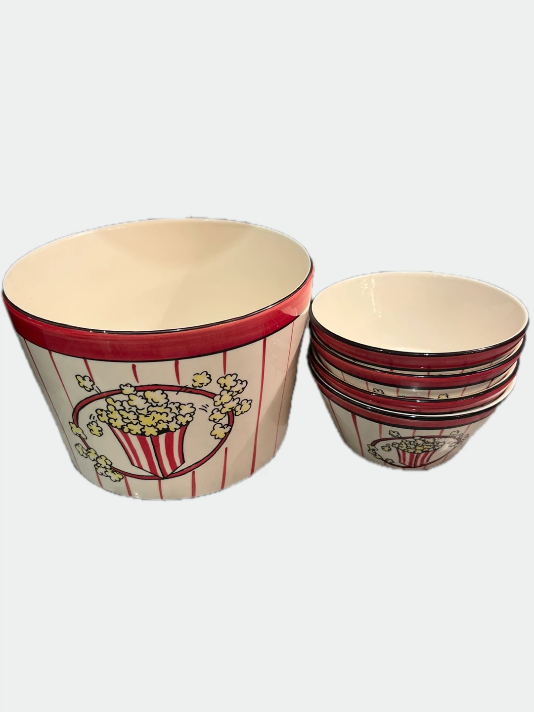 Popcorn Bowls Set