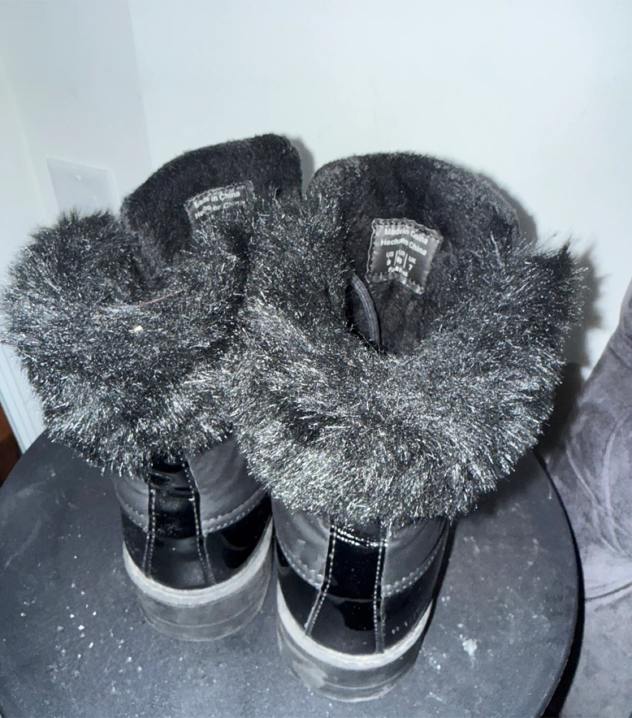 ALDO Women's Black Faux Fur Trimmed Winter Boots - photo 4