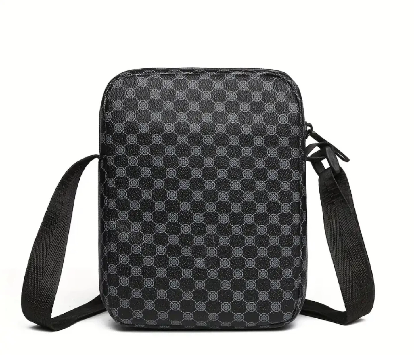 New! Men's Crossbody Bag - Monogram Pattern - photo 3