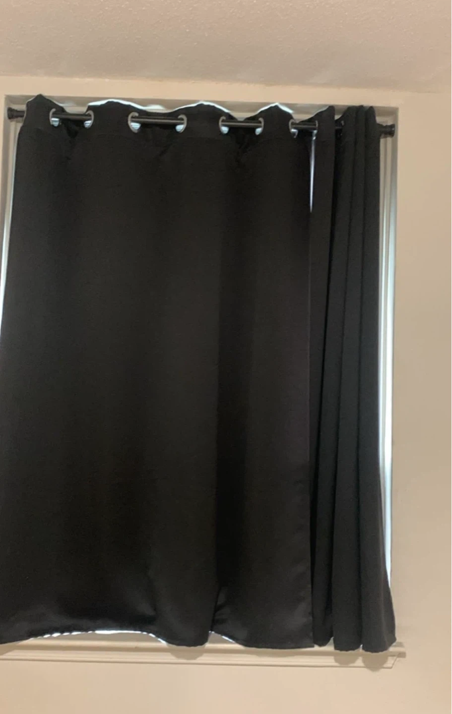 Black Grommet Curtains