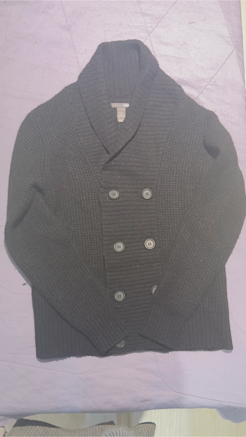 H&M Men's Shawl Collar Cardigan Size M
