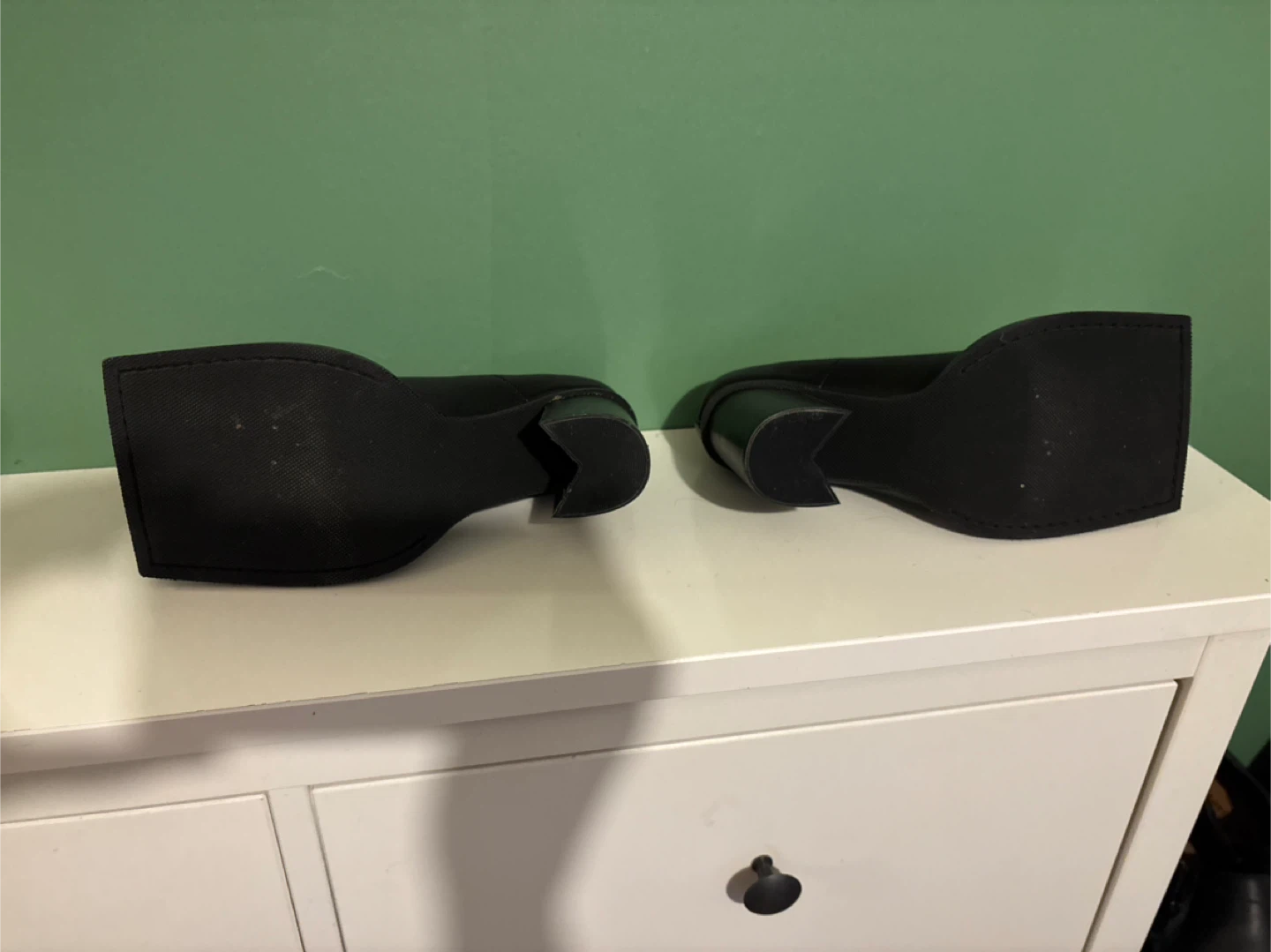 Ninamounah Square Toe Black Heels - photo 2