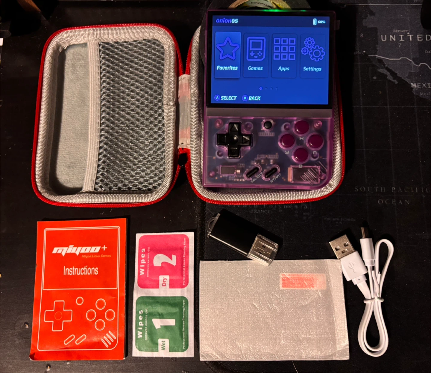 Miyoo Mini+ Handheld Game Console