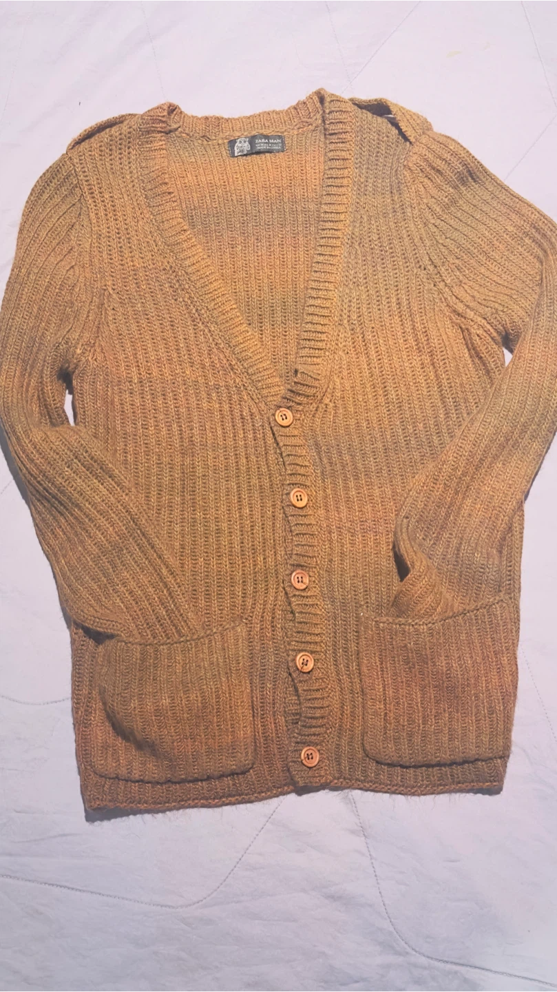 Zara Man Cardigan Sweater