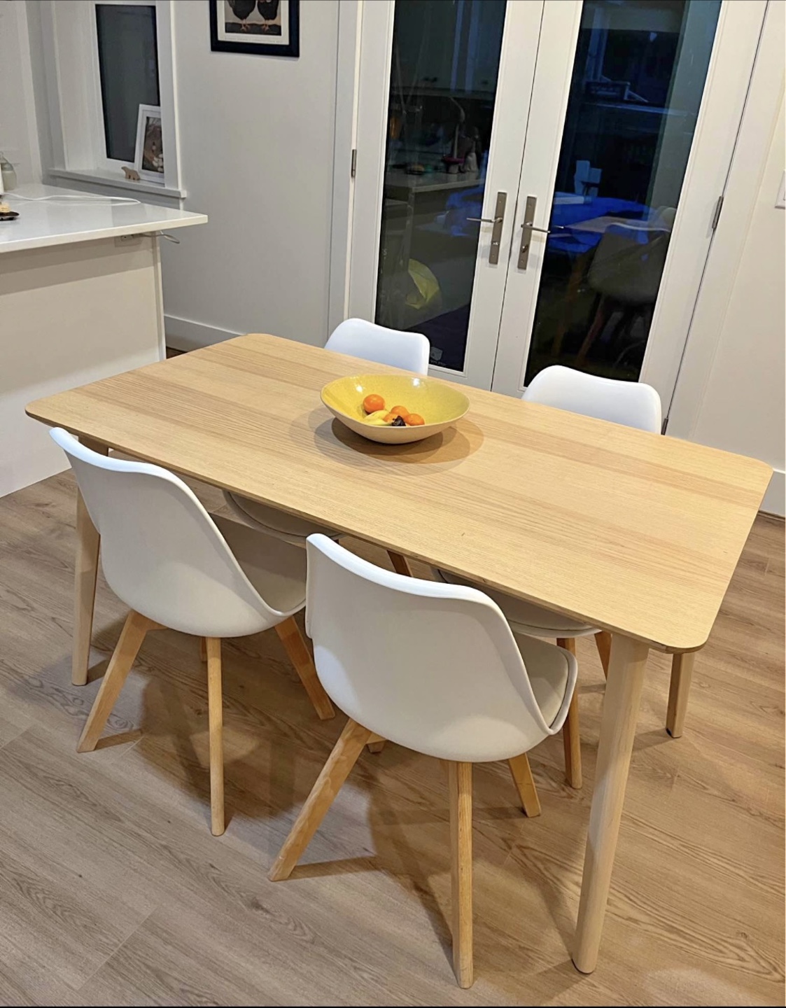 Can deliver—Ikea table and 4 chairs.