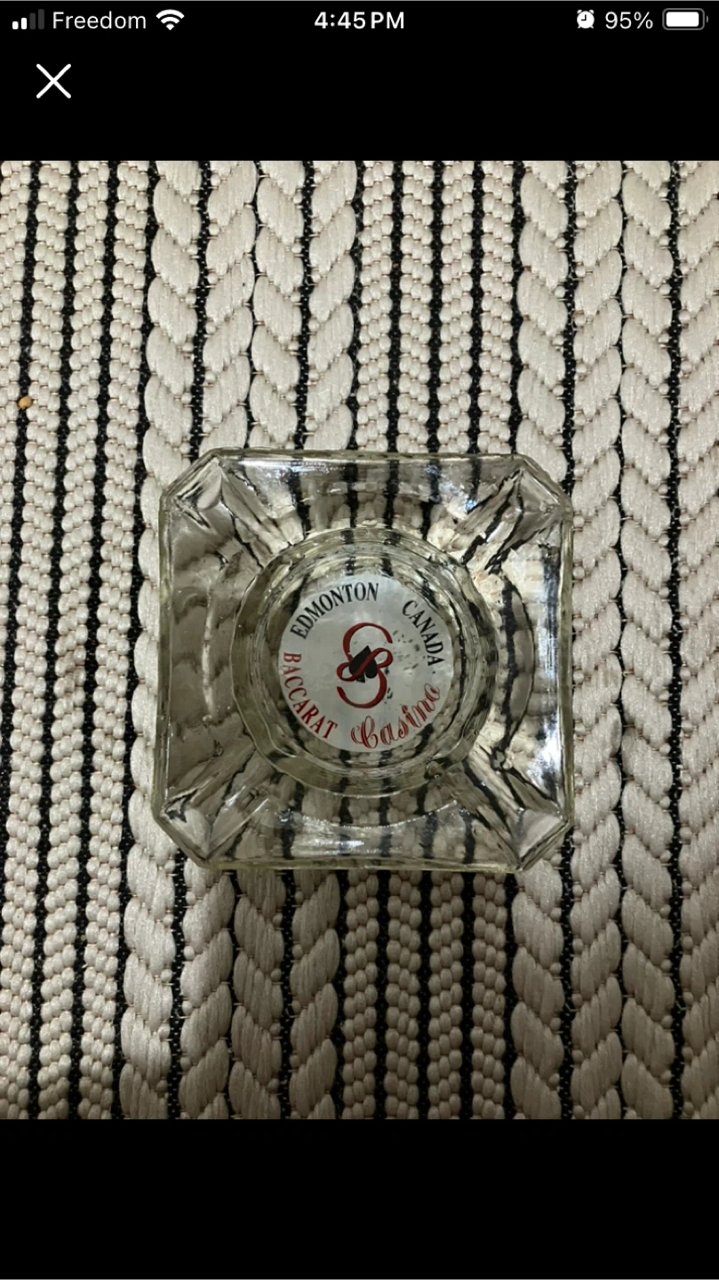 🥕🚀 Edmonton Baccarat Casino Ashtray