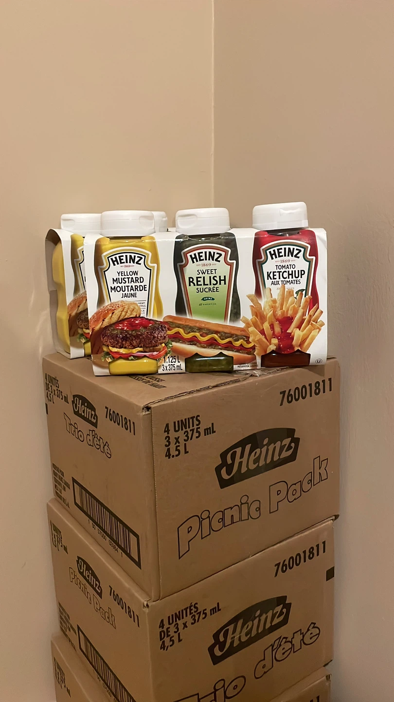 Heinz Picnic Pack Ketchup, Mustard, and Relish Set - photo 3
