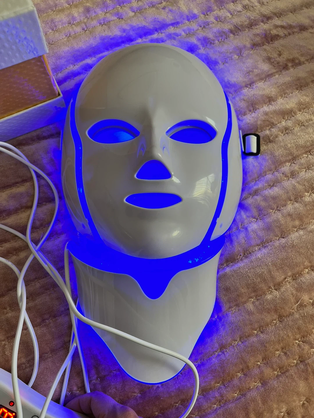 Colorful LED Beauty Mask with Controller - photo 4