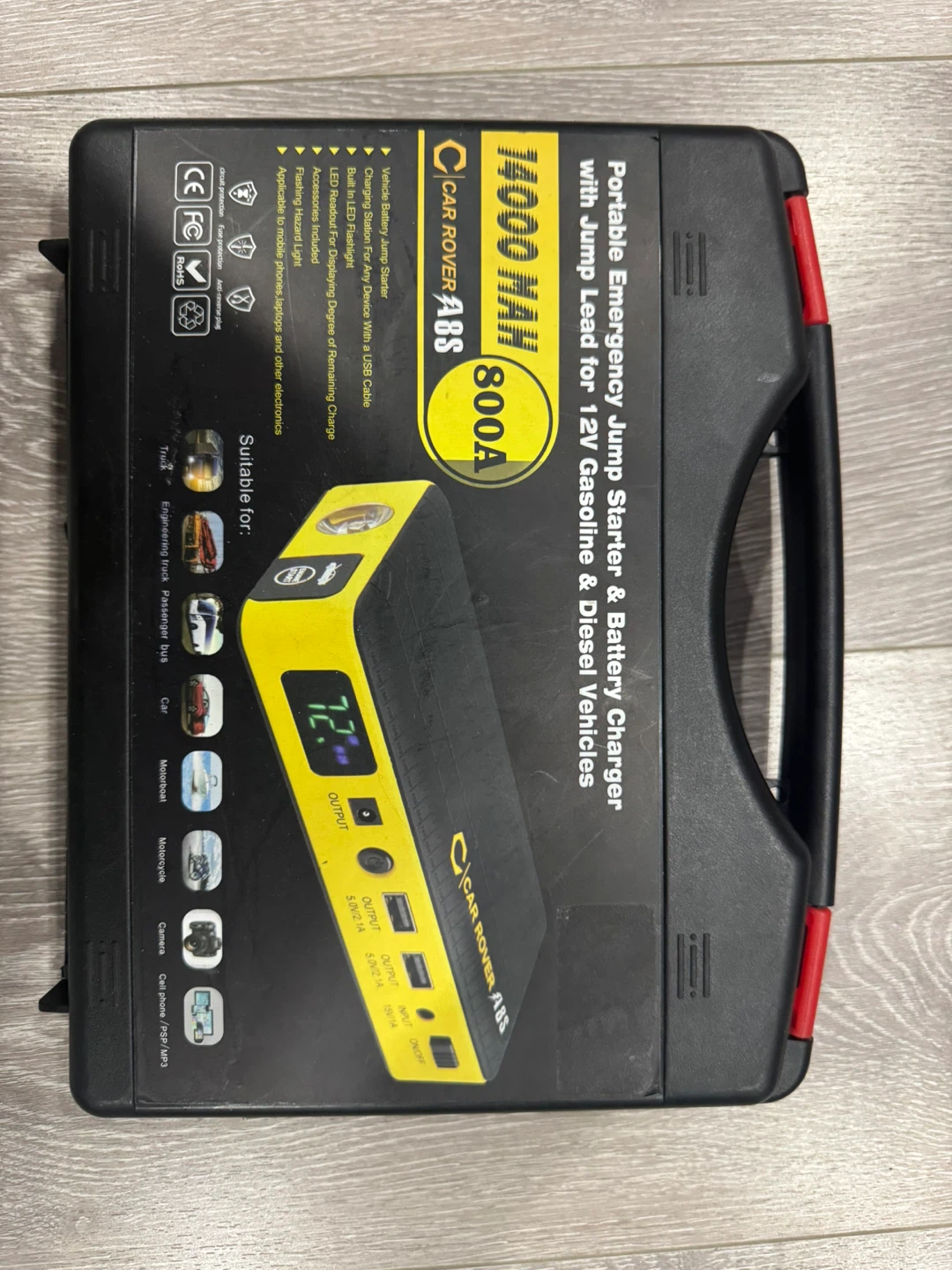 Jump Starter & Battery car booster - photo 2