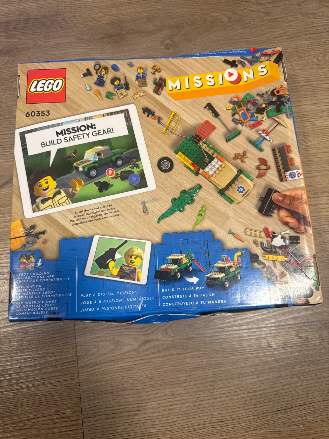 LEGO City Missions Wild Animal Rescue 60353 Building Set