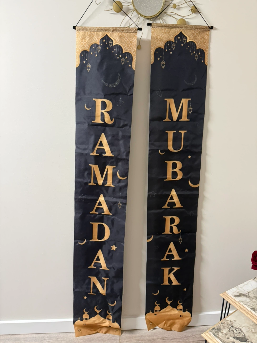 Ramadan Mubarak Banners (Set of 2)