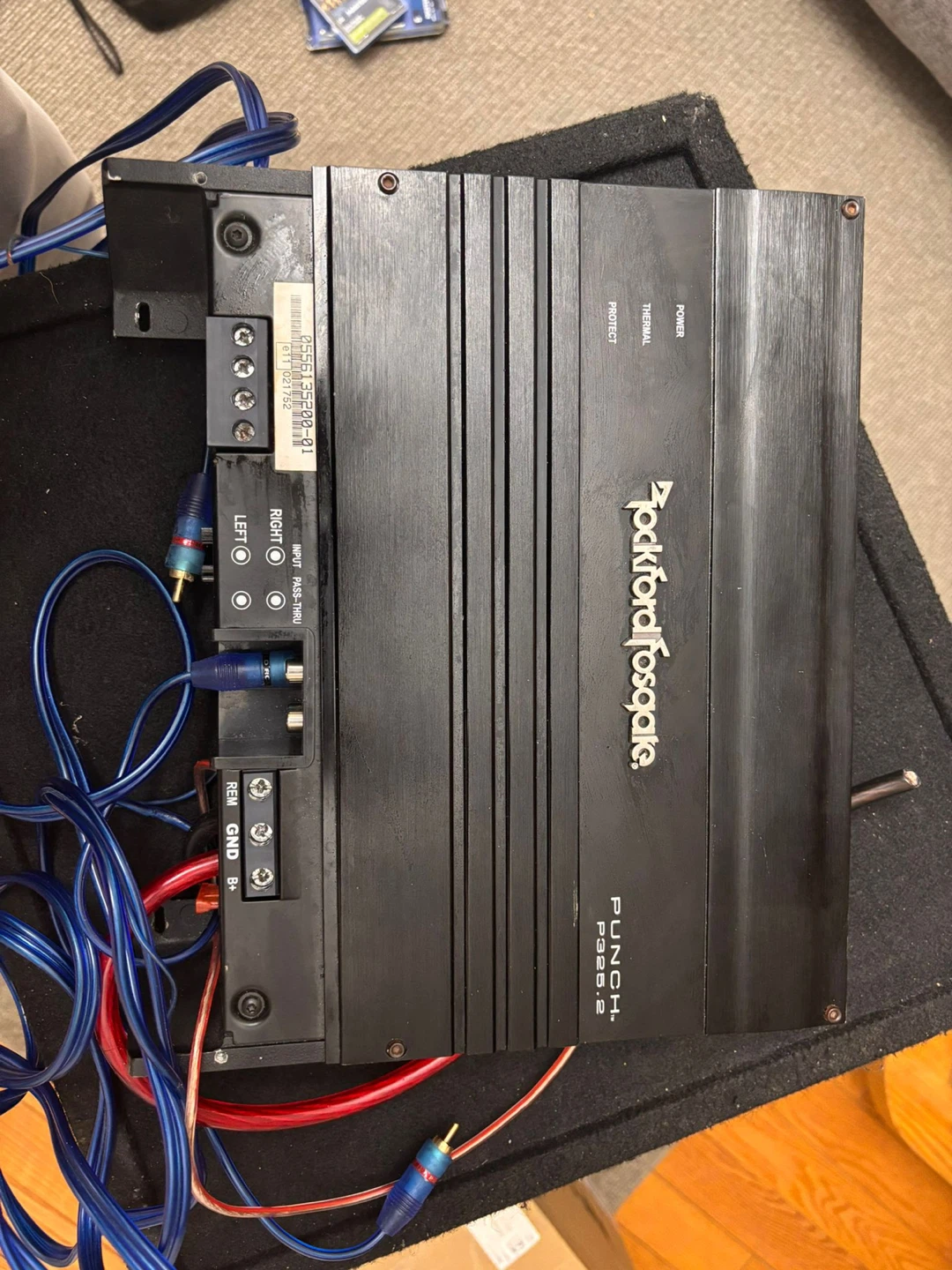 Rockford Punch P325-2 Amplifier & Sony XS-L120B5D Subwoofer