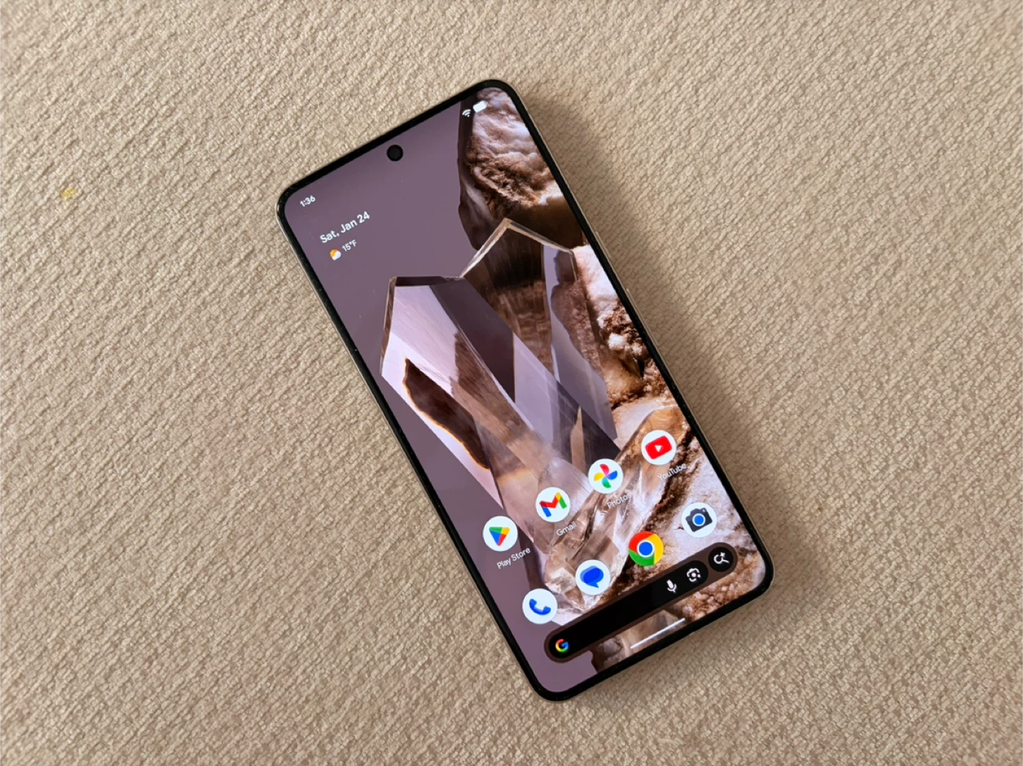 Google Pixel 8 Pro Beige Smartphone 12/128GB