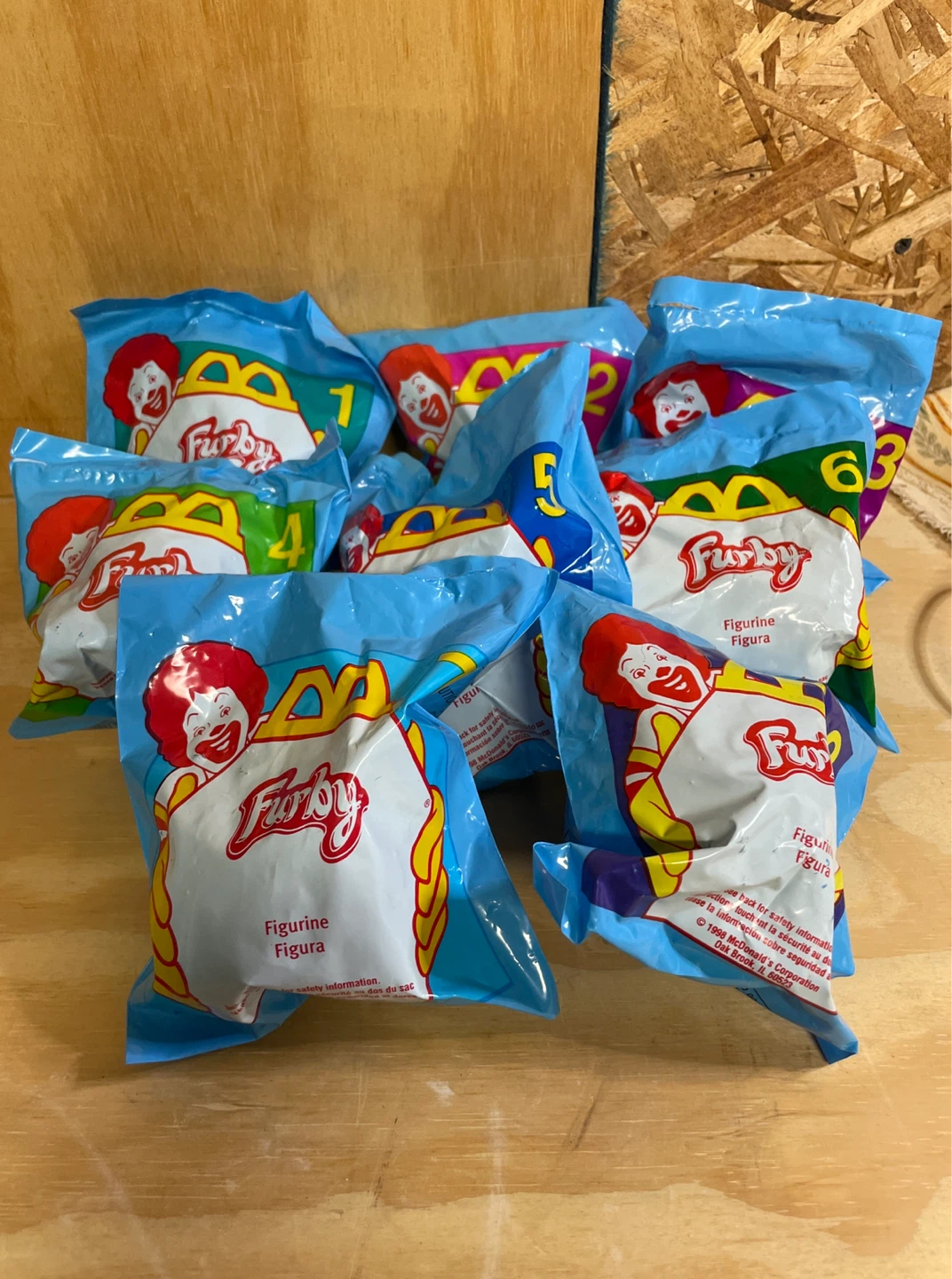 McDonald's Furby Figurines (Lot of 1-8)