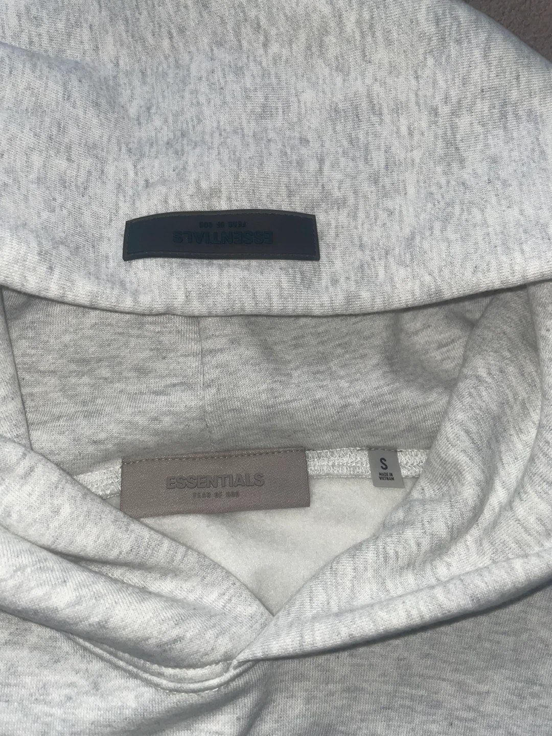 ESSENTIALS Fear of God light oat tracksuit- Size S - photo 4