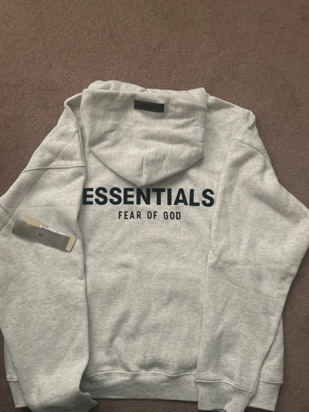ESSENTIALS Fear of God light oat tracksuit- Size S - photo 3