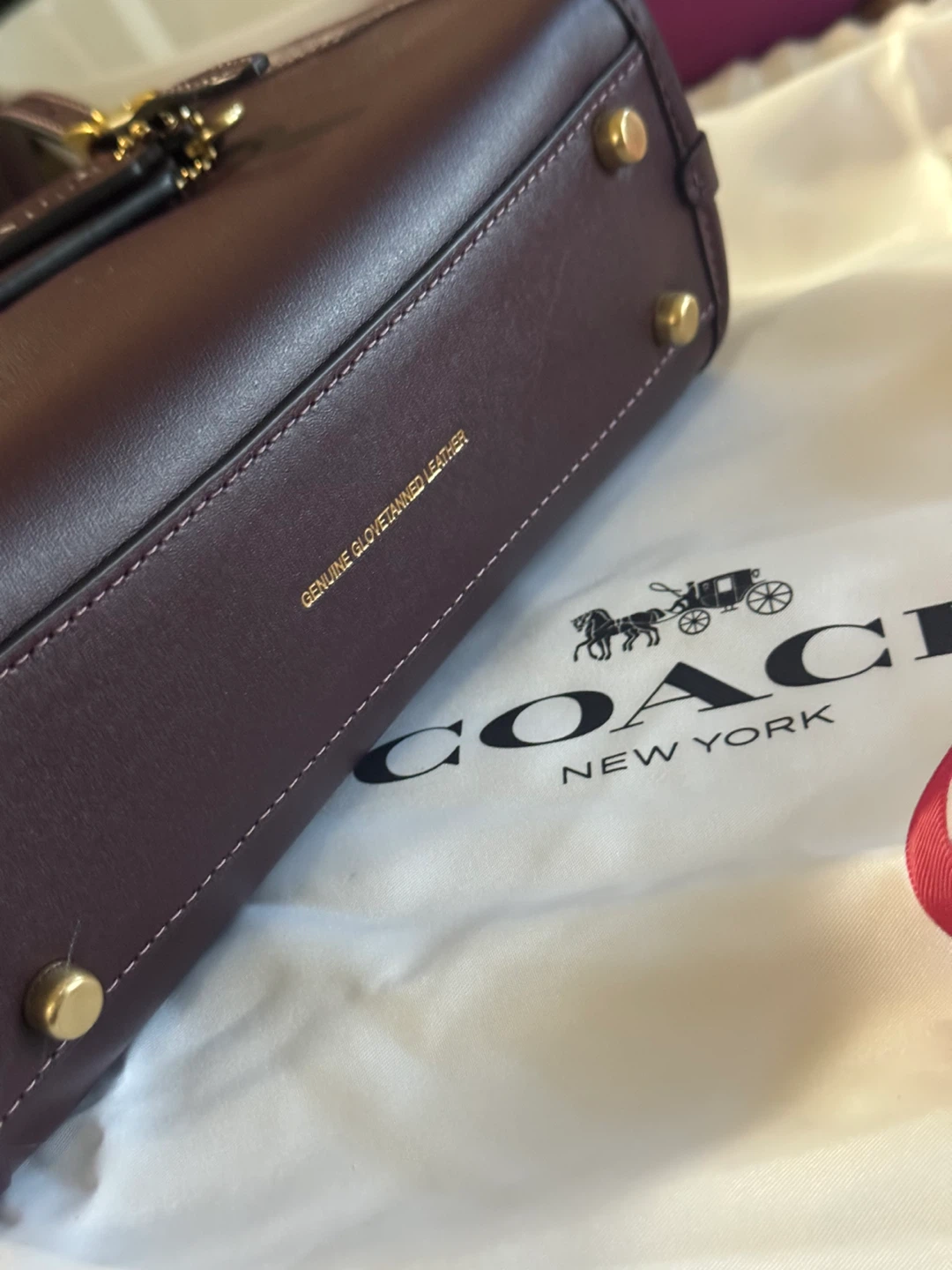 Coach Leather Swing Bag 20 - photo 5