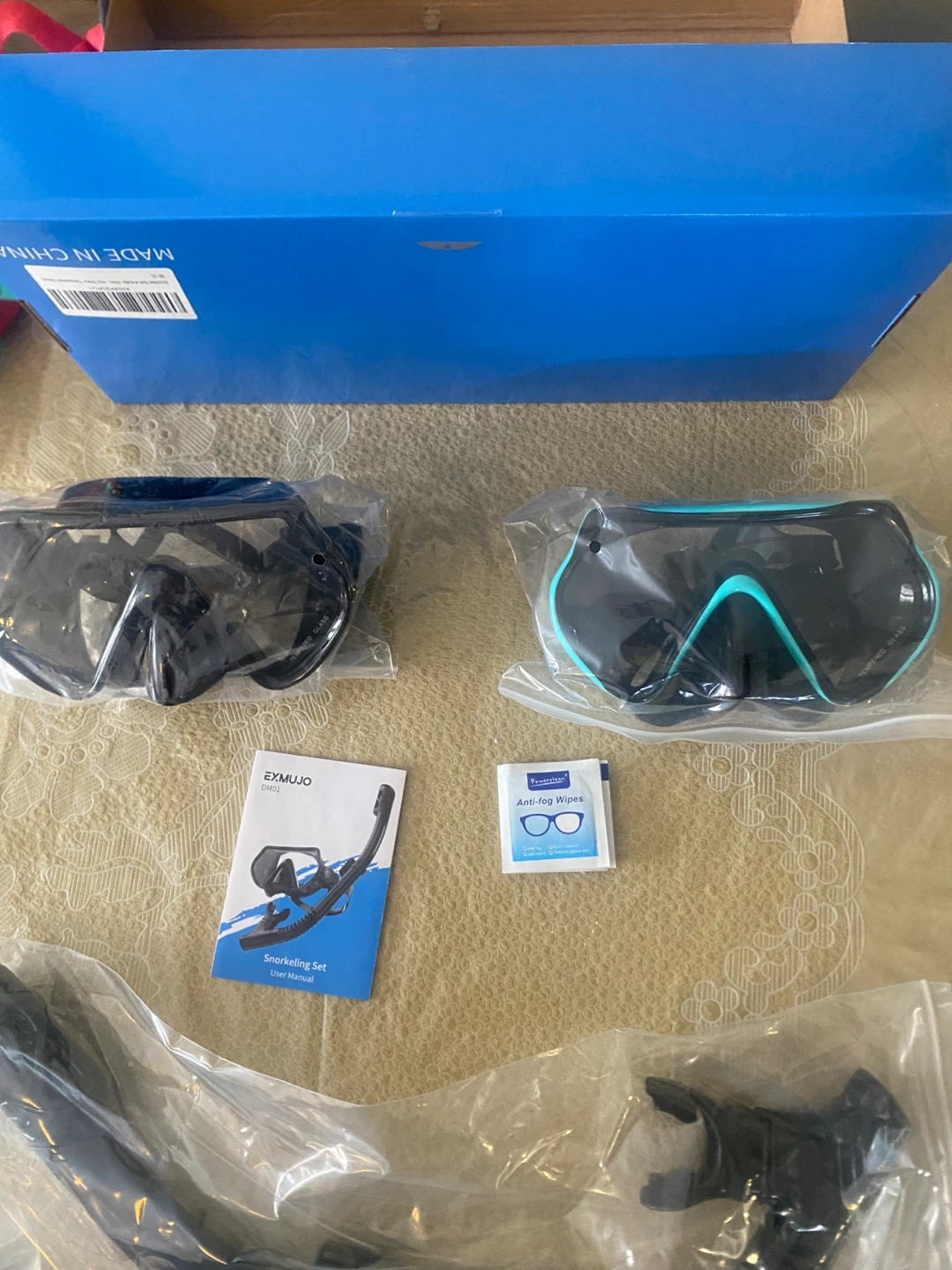 EXMUJO Snorkeling Set with Mask and Snorkel - photo 3