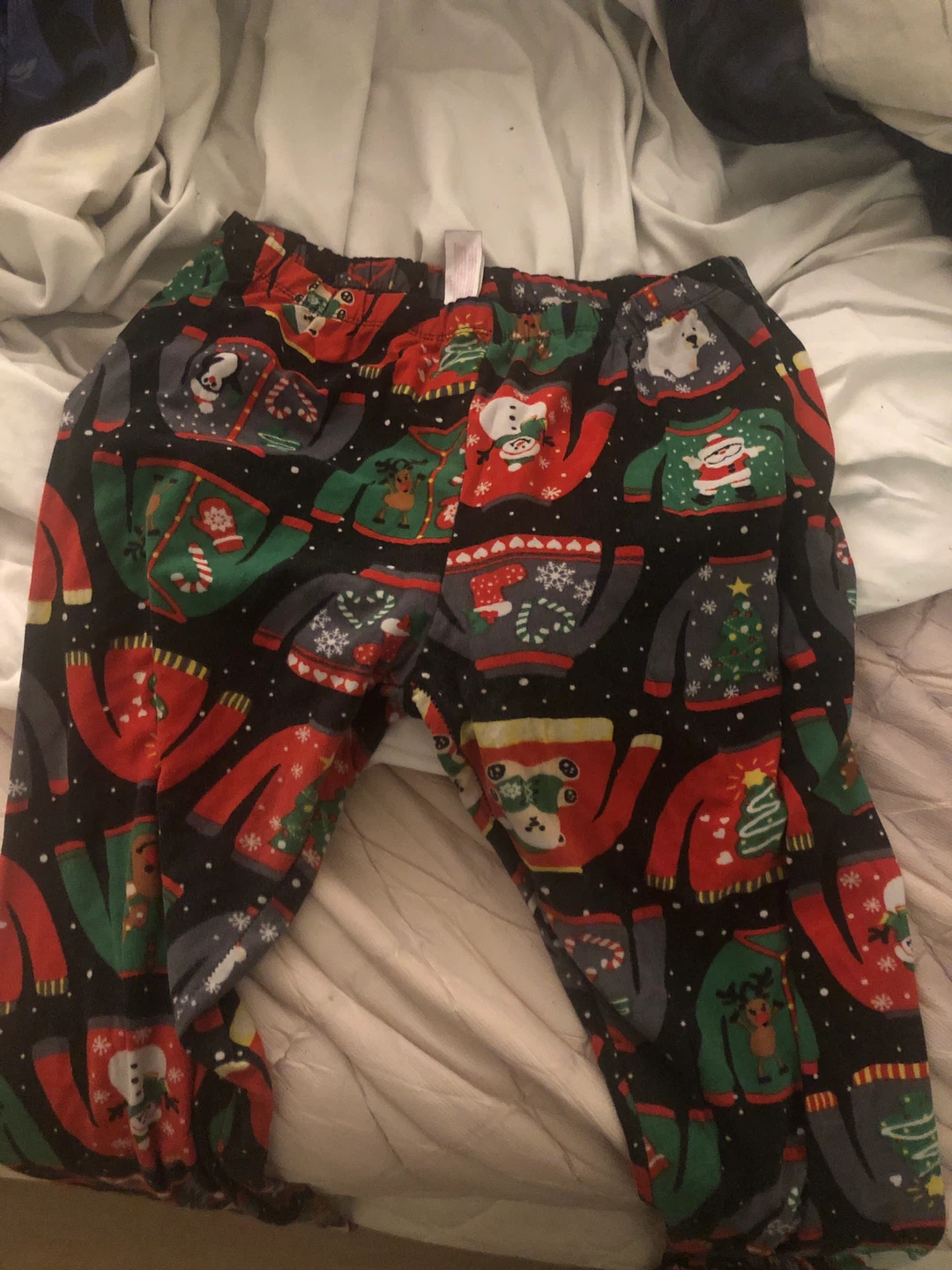 Ugly Christmas Sweater Pajama Pants