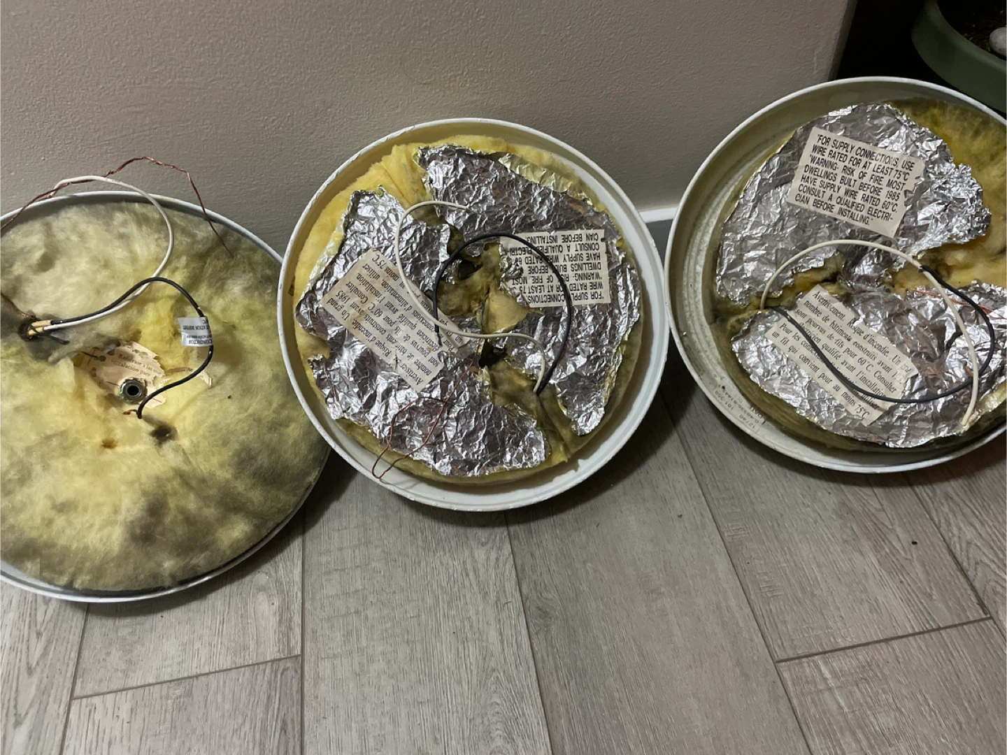 Flush Mount Ceiling Light Fixtures - Set of 3 - photo 3