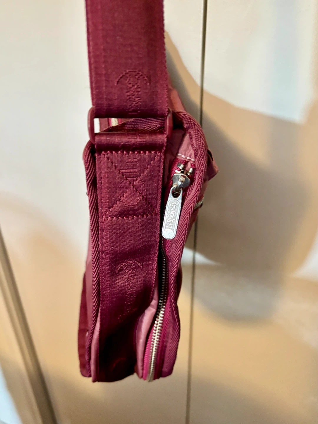 LeSportsac Burgundy Nylon Crossbody Bag - photo 4