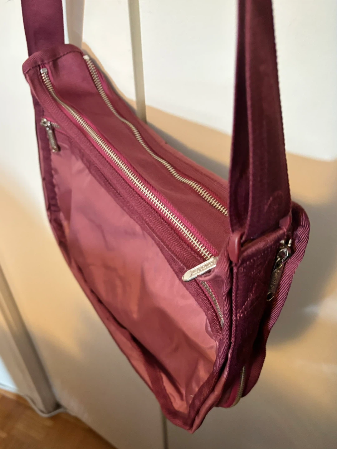 LeSportsac Burgundy Nylon Crossbody Bag - photo 2