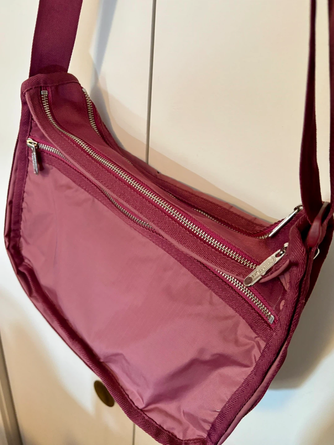 LeSportsac Burgundy Nylon Crossbody Bag - photo 5