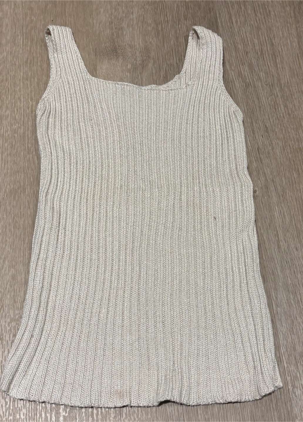 Ribbed Knit Tank Top
