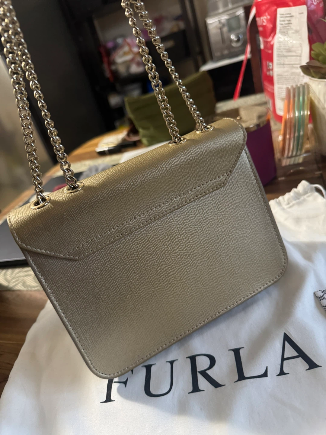 Furla Bella Mini Chain Shoulder /Crossbody Leather Bag - photo 5