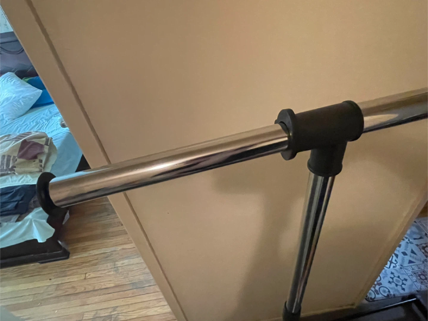 Adjustable Rolling Clothes Rack - photo 4
