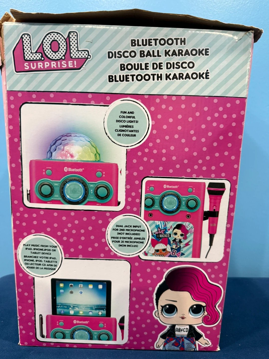 LOL Surprise Bluetooth Disco Ball Karaoke - photo 2