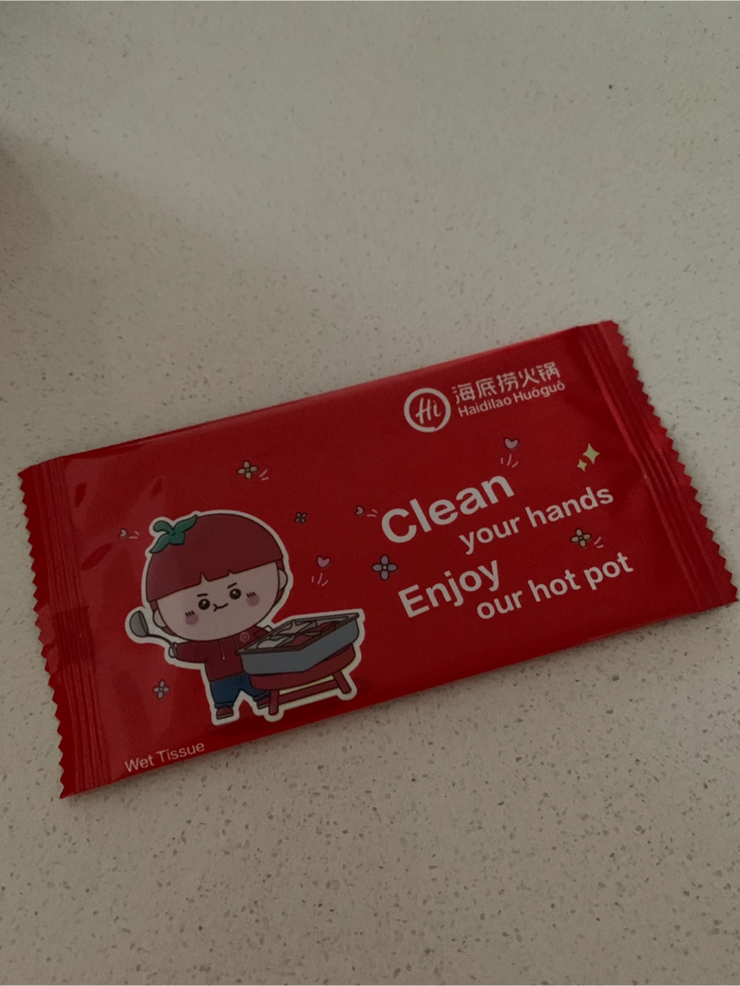 Haidilao Wet Tissue