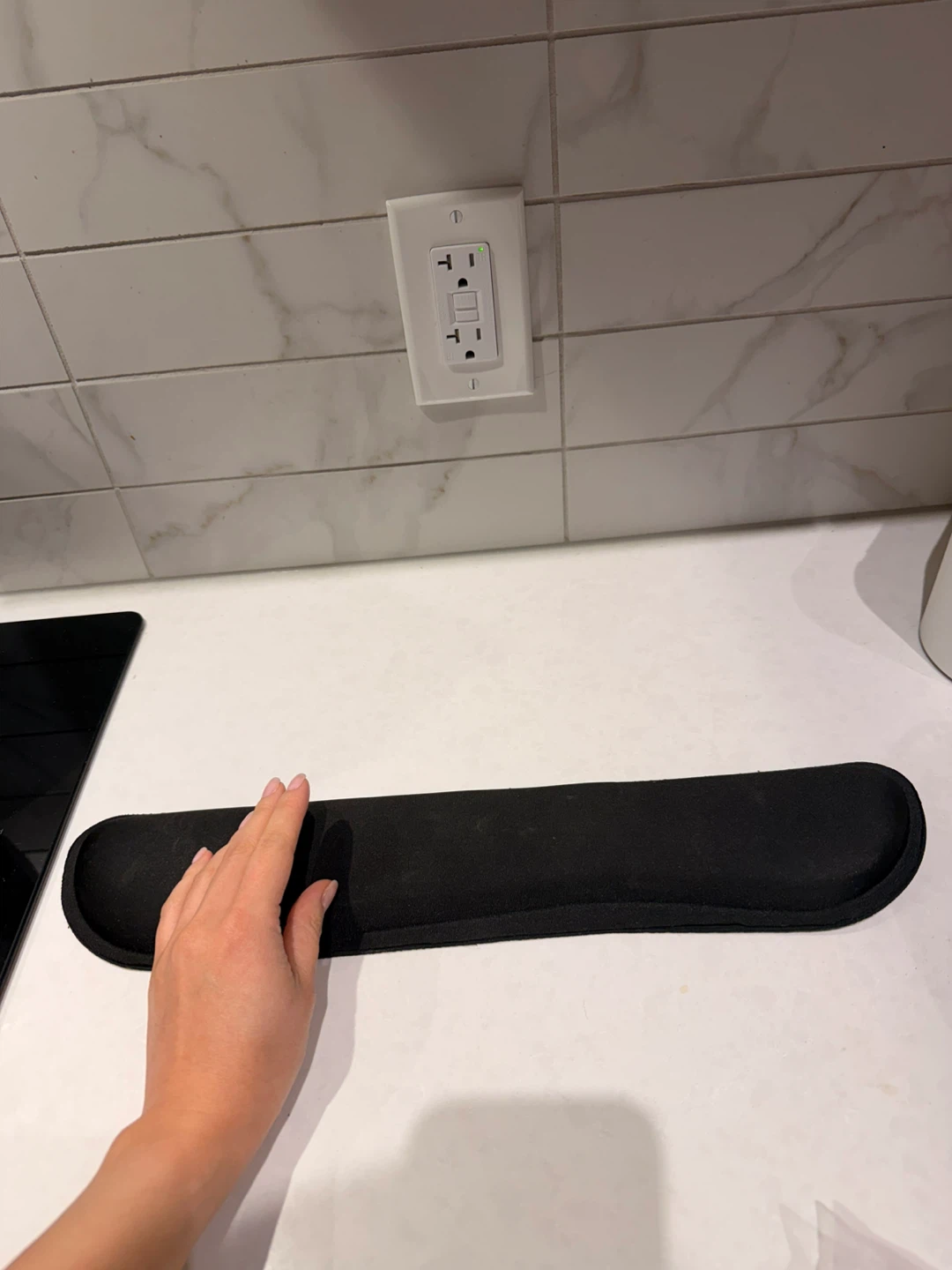 Black Keyboard Wrist Rest Pad - photo 2