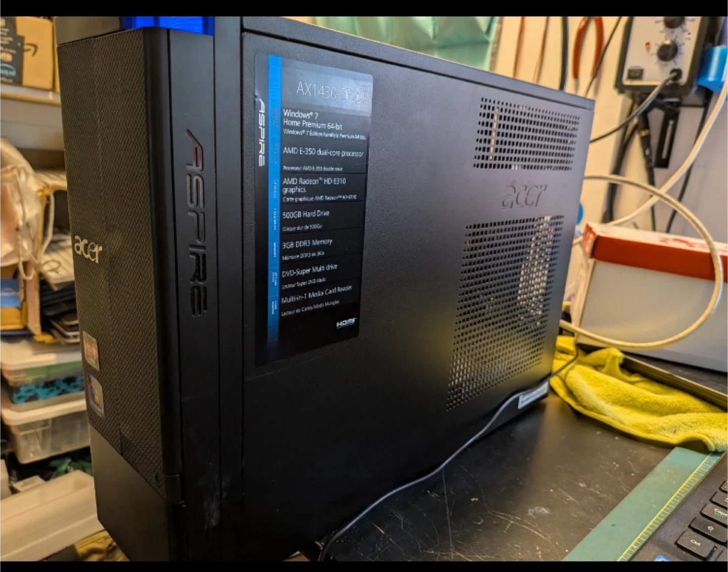 Acer Aspire pc READ DISC - photo 2