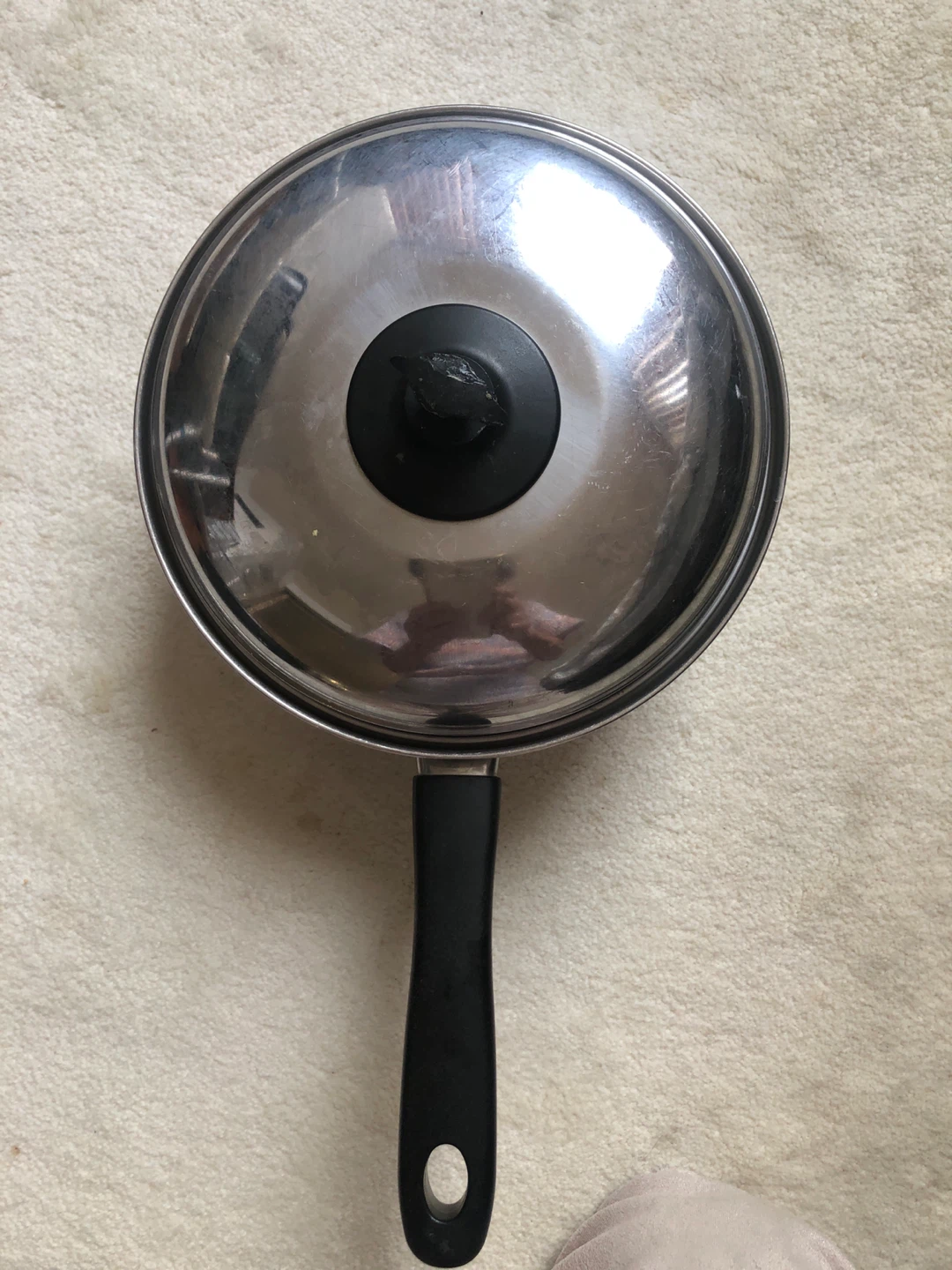 Stainless Steel Saucepan with Lid