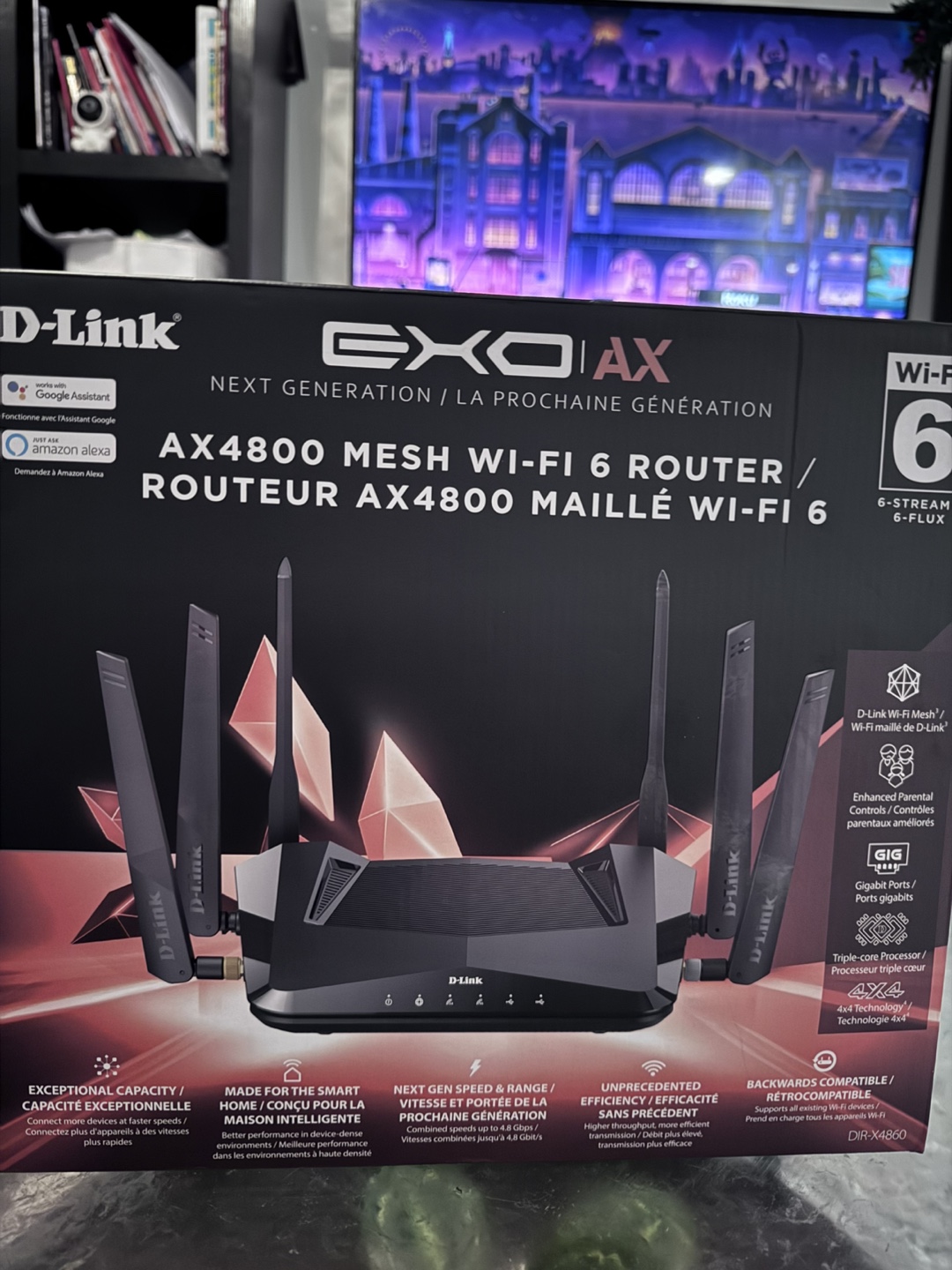 D-Link AX4800 Mesh Wi-Fi 6 Router