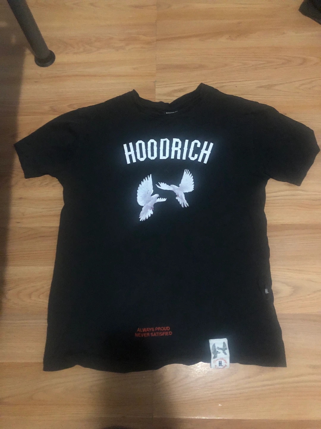 Hoodrich T-Shirt Black Size S