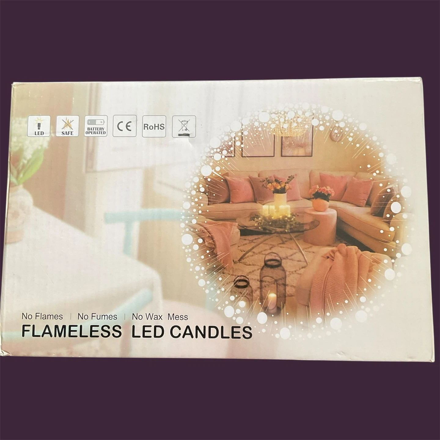 New Flameless Candle Set