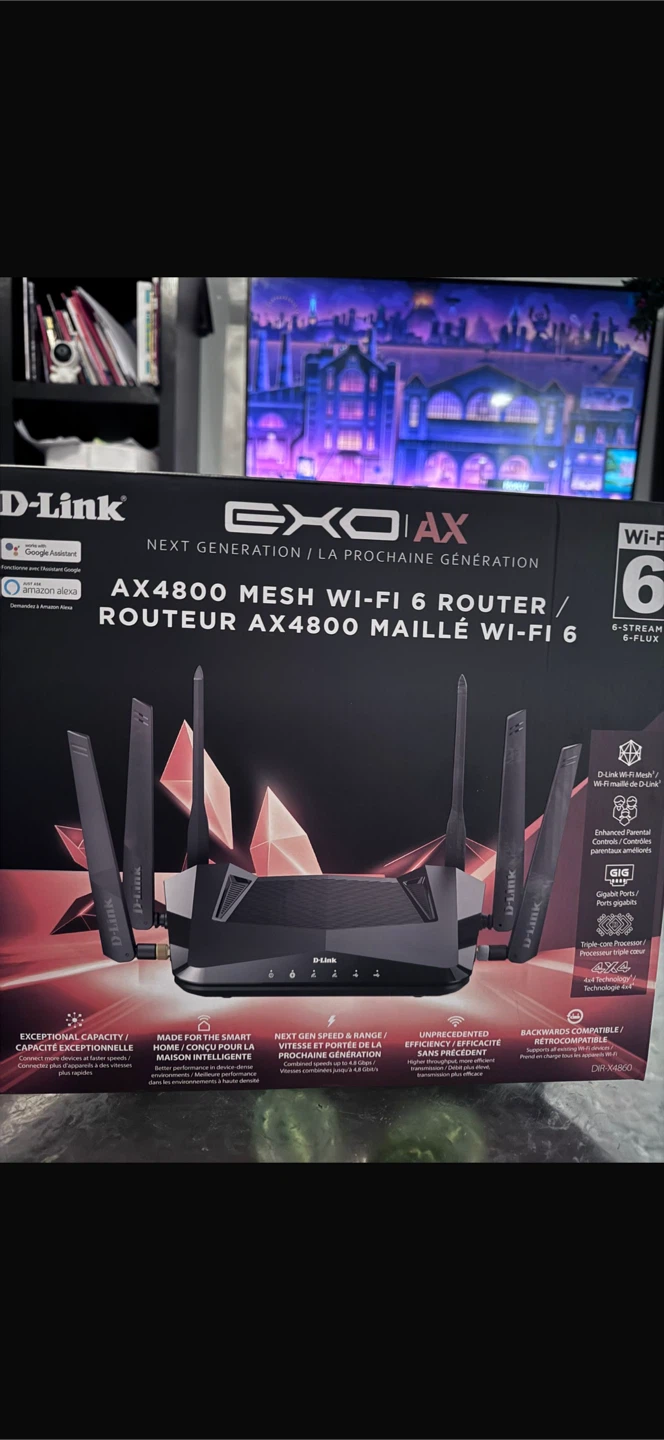 D-Link AX4800 Mesh Wi-Fi 6 Router