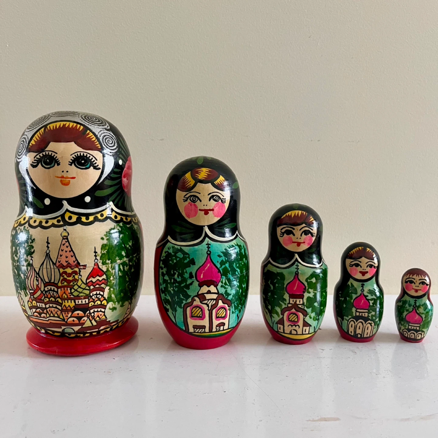 Vintage Russian Matryoshka Dolls