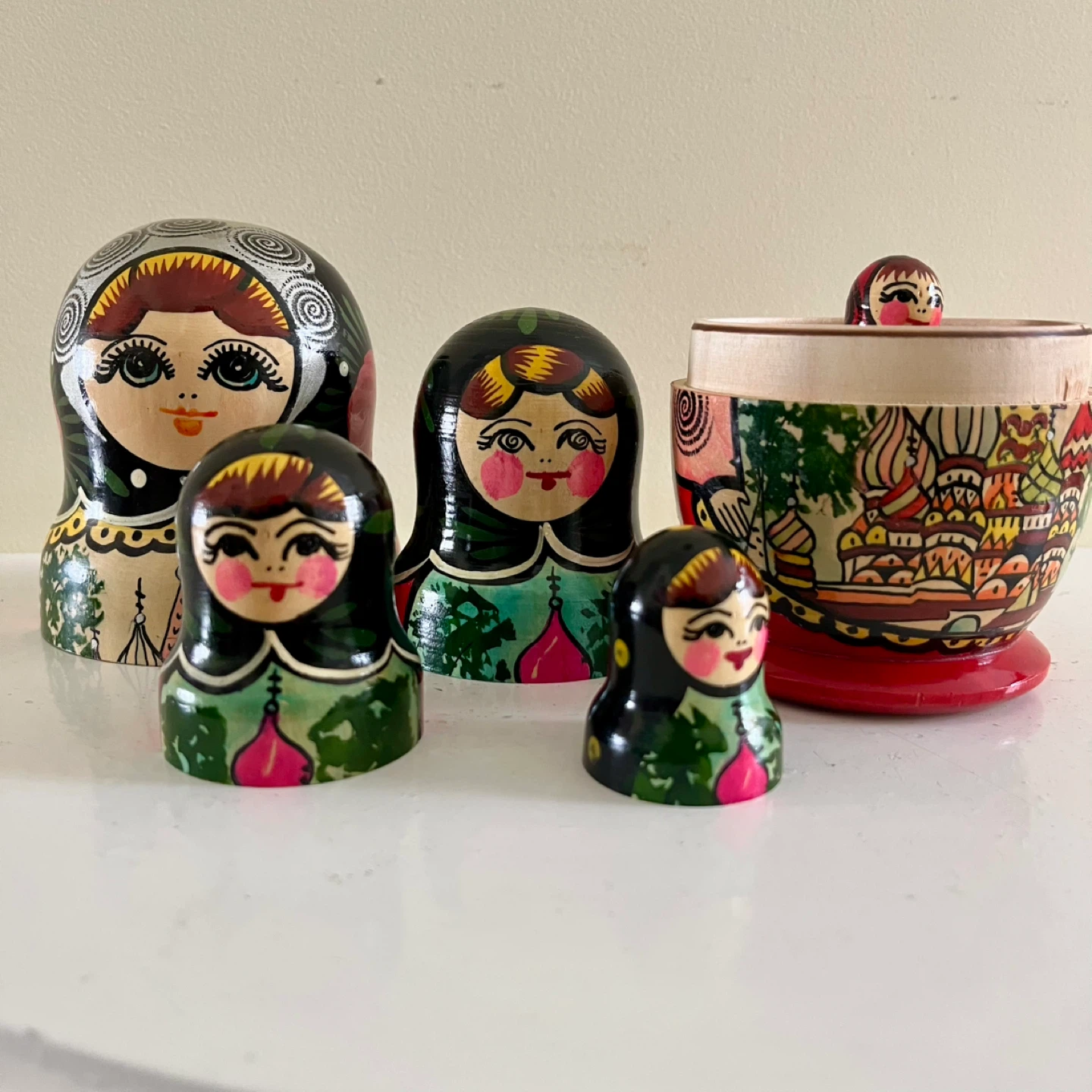 Vintage Russian Matryoshka Dolls - photo 3