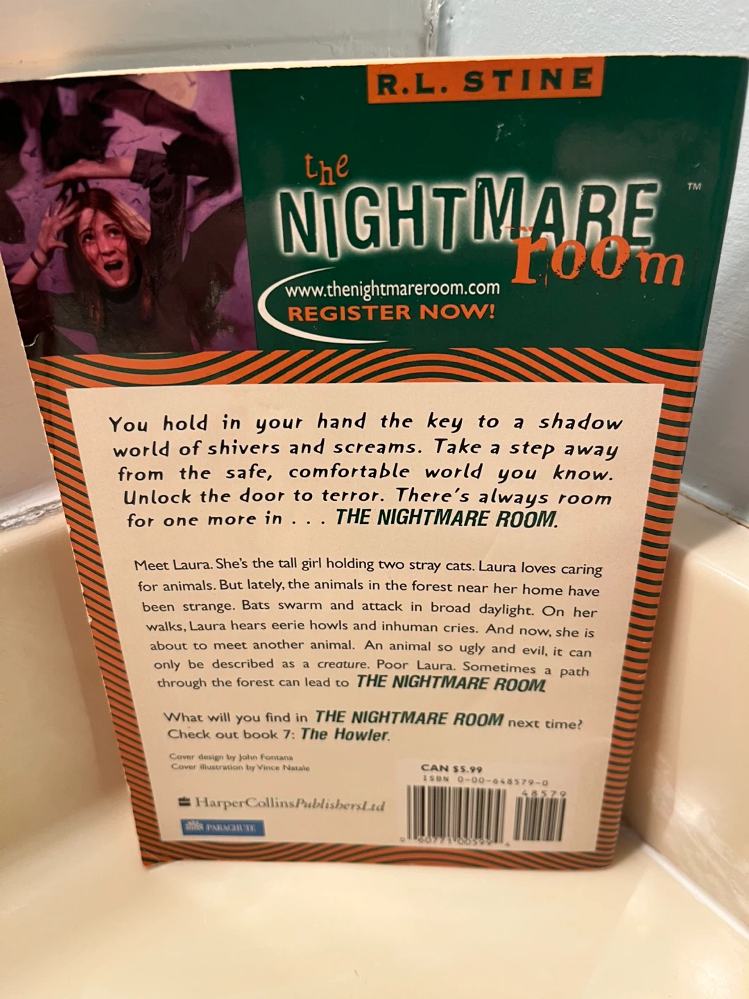 The Nightmare Room They Call Me Creature RL Stine Book - photo 2
