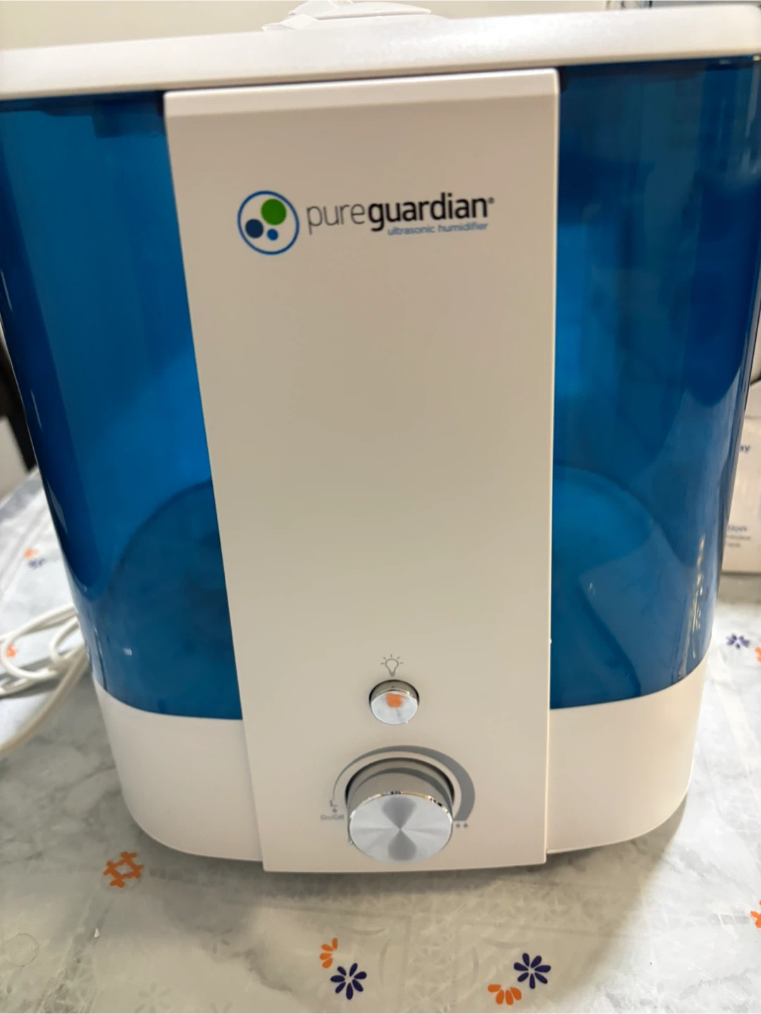 PureGuardian Easy Top Fill Ultrasonic Humidifier - photo 2