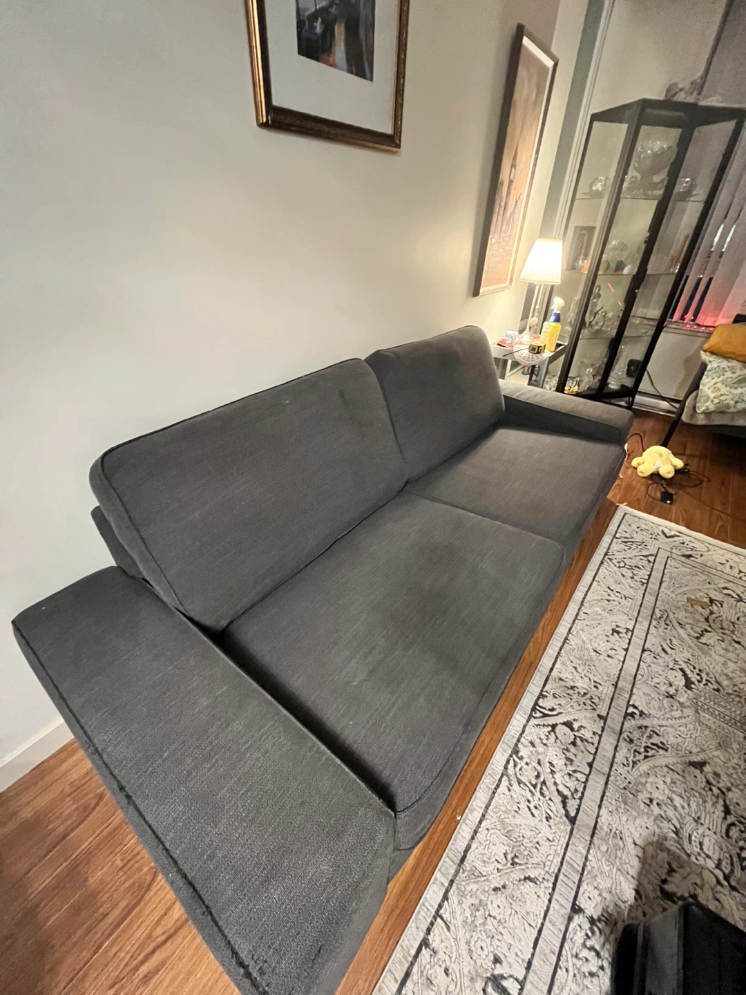 Dark Grey KIVIK Sofa, Tresund anthracite